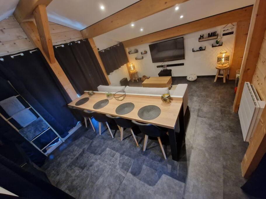 Cocon Tout Confort Spa Privatif Mieussy Exterior foto